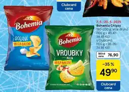 Tesco Bohemia Chipsy, 190-200 g. více druhů nabídka