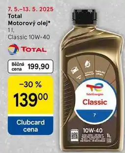 Tesco Total Motorový olej, 1 l, Classic 10W-40 nabídka