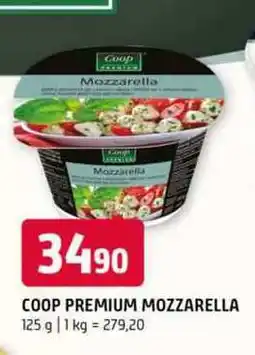 Terno Coop premium mozzarella 125 g nabídka