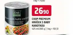 Terno Coop premium hrášek s baby karotkou 425 ml/265 g nabídka