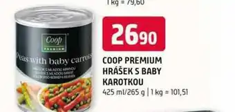 Terno Coop premium hrášek s baby karotkou 425 ml/265 g nabídka