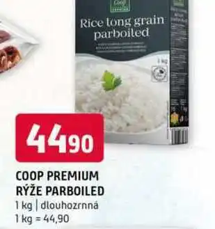 Terno Coop premium rýže parboled dlouhozrnná 1kg nabídka