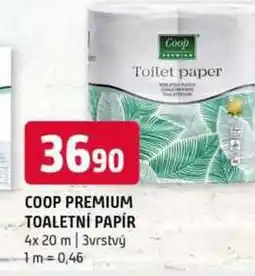 Terno Coop premium toaletní papír 4x 20 m 3vrstvý nabídka