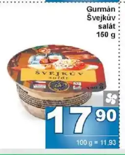 Jip Gurmán Švejkův salát nabídka