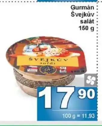 Jip Gurmán Švejkův salát nabídka