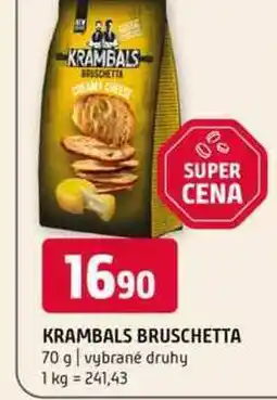 Terno Krambals bruschetta 70 g vybrané druhy nabídka