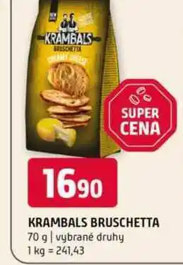 Terno Krambals bruschetta 70 g vybrané druhy nabídka