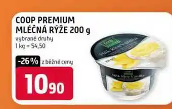 Terno Coop premium mléčná rýže 200 g vybrané druhy nabídka