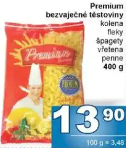 Jip Premium bezvaječné těstoviny nabídka