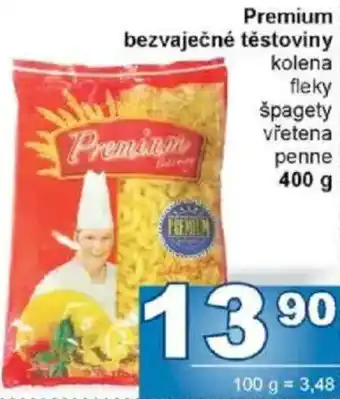 Jip Premium bezvaječné těstoviny nabídka