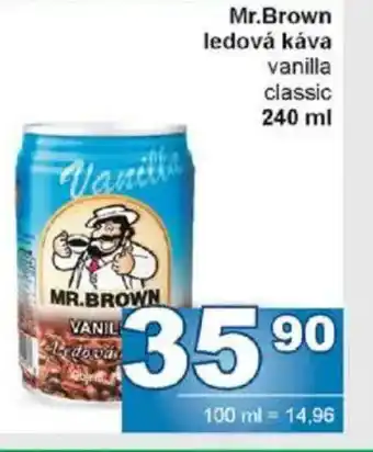 Jip Mr.Brown ledová káva nabídka