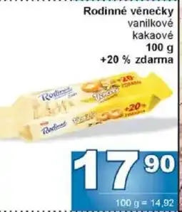 Jip Rodinné věnečky nabídka