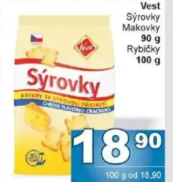 Jip Vest Sýrovky Makovky nabídka