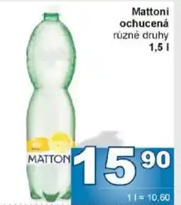 Jip Mattoni ochucená nabídka