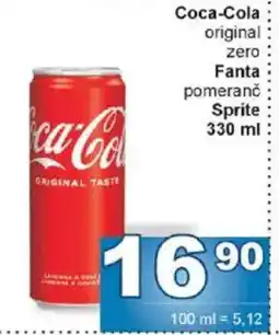 Jip Coca-Cola original zero nabídka