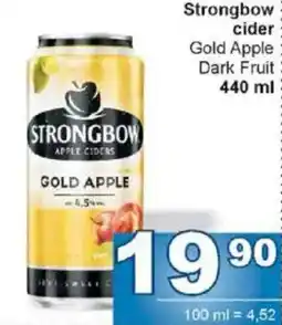 Jip Strongbow cider nabídka