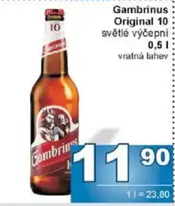 Jip Gambrinus Original 10 nabídka