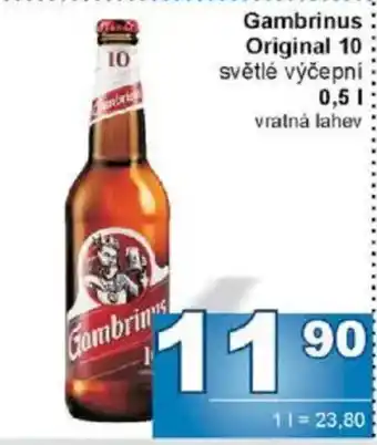 Jip Gambrinus Original 10 nabídka