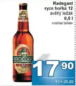 Jip Radegast ryze hořká 12 nabídka