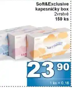 Jip Soft&Exclusive kapesničky box nabídka