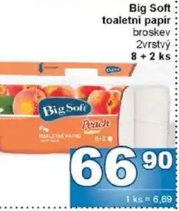 Jip Big Soft toaletní papír nabídka