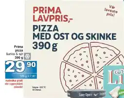 Jip Prima pizza nabídka