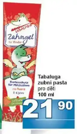 Jip Tabaluga zubní pasta nabídka