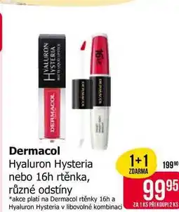 Teta Dermacol Hyaluron Hysteria rtěnka nabídka