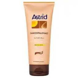 Teta Astrid Samoopalovací mléko na tvář i tělo 200ml nabídka