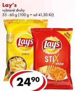 CBA Lay's, 55-60 g nabídka