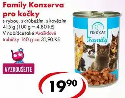 CBA Family Konzerva pro kočky, 415 g nabídka