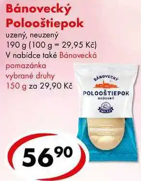 CBA Bánovecký Polooštiepok, 190 g nabídka