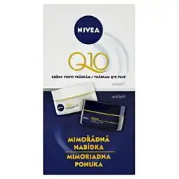 Teta Nivea Q10 Krémy proti vráskám denní a noční 100ml nabídka