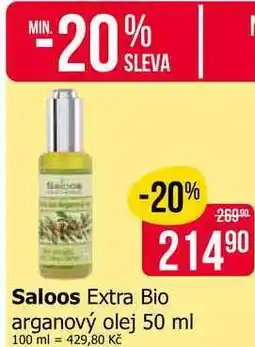 Teta Saloos Extra Bio arganový olej 50 ml nabídka