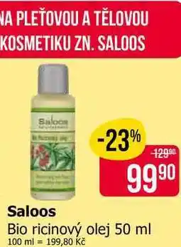 Teta Saloos Bio ricinový olej 50 ml nabídka