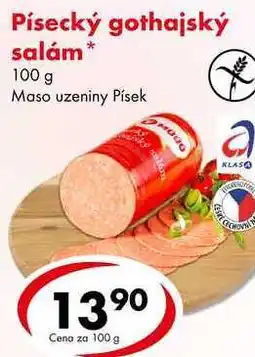 CBA Písecký gothajský salám, 100 g nabídka