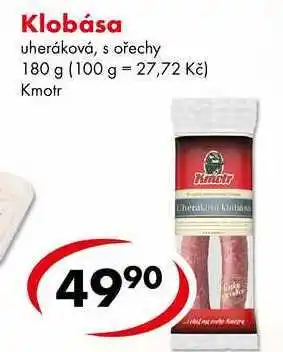 CBA Klobása, 180 g nabídka