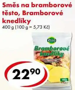 CBA Směs na bramborové těsto, Bramborové knedlíky, 400 g nabídka