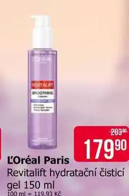 Teta L'Oréal Paris Revitalift hydratační čisticí gel 150 ml nabídka