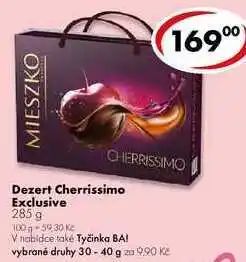 CBA Dezert Cherrissimo Exclusive, 285 g nabídka