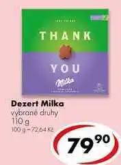 CBA Dezert Milka, 110 g nabídka