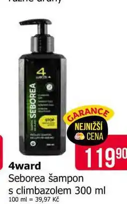 Teta 4ward Seborea šampon s climbazolem 300 ml nabídka