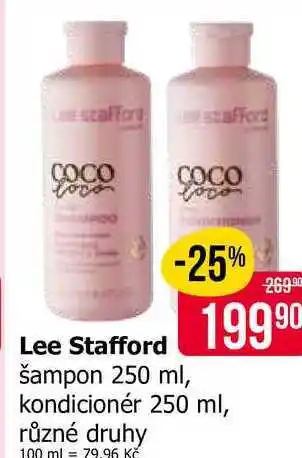 Teta Lee Stafford šampon 250 ml nabídka