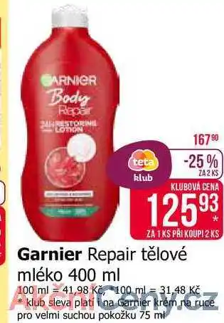 Teta Garnier krém na pro velmi suchou pokožku 75 ml nabídka