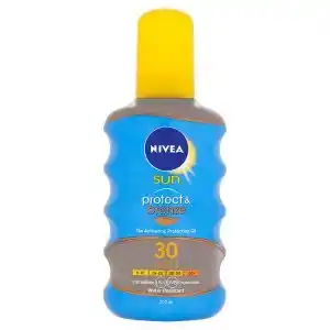 Teta Nivea Sun Protect & Bronze Olej na opalování ve spreji podporující zhnědnutí OF 30 200ml nabídka