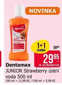 Teta Dentamax Strawberry ústní voda 500 ml nabídka