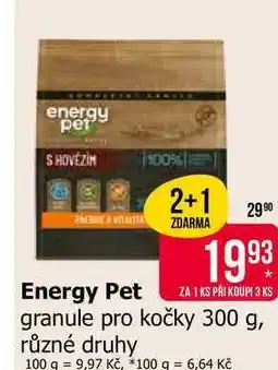 Teta Energy Pet granule pro kočky 300 g nabídka