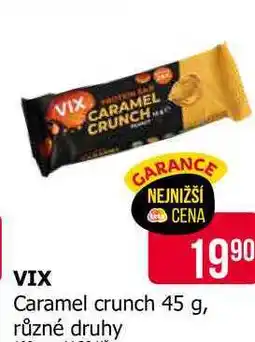 Teta VIX Caramel crunch 45 g, různé druhy nabídka