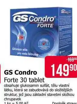 Teta GS Condro Forte 30 tablet nabídka