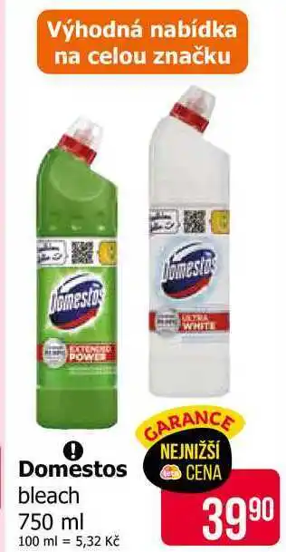 Teta Domestos bleach 750 ml nabídka